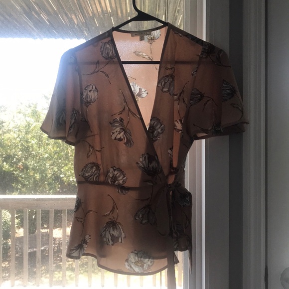 Tie wrap blouse - Picture 1 of 3